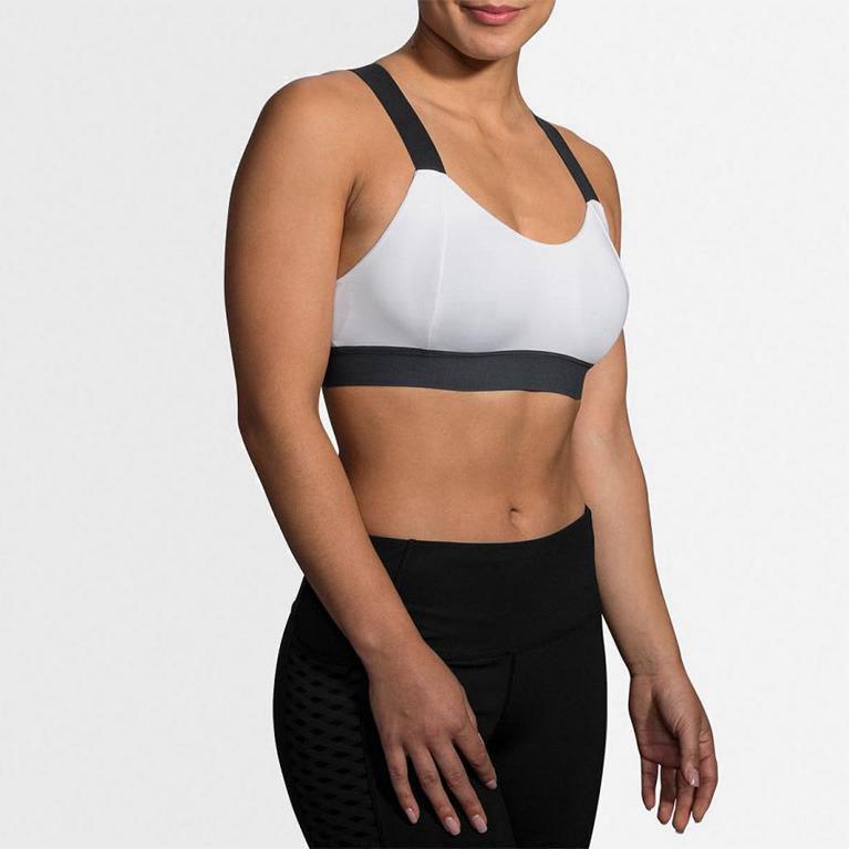 Brooks Hot Sports - Run Bra Mujer - Gris (FZ2781596)